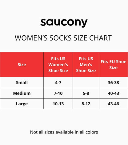 Saucony Women's Selective Cushion Performance Socks (6 & 12 Pairs), White Basic (6 Pairs), Medium 🍁 All In One Marketplace Canada