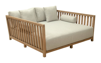 Sunhaven Indoor/Outdoor Daybed Lounger - Taupe