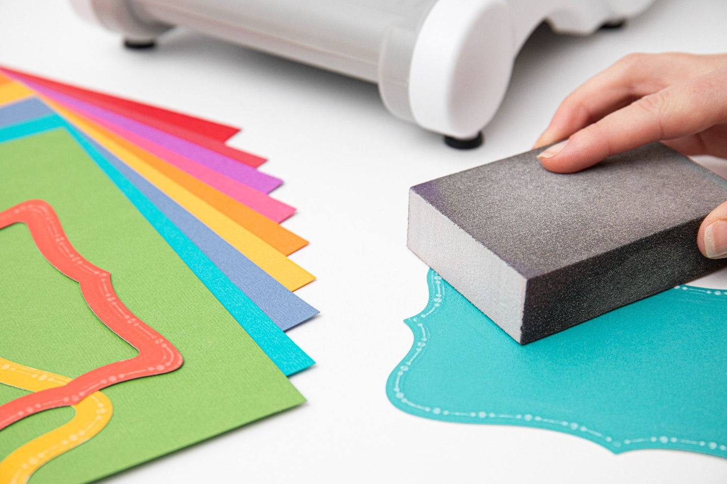 Sizzix Surfacez Revealz Sandable Cardstock A4, Jewel, 40PK