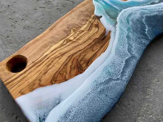 Olive Wood Charcuterie Board - AURABAGS SHOP