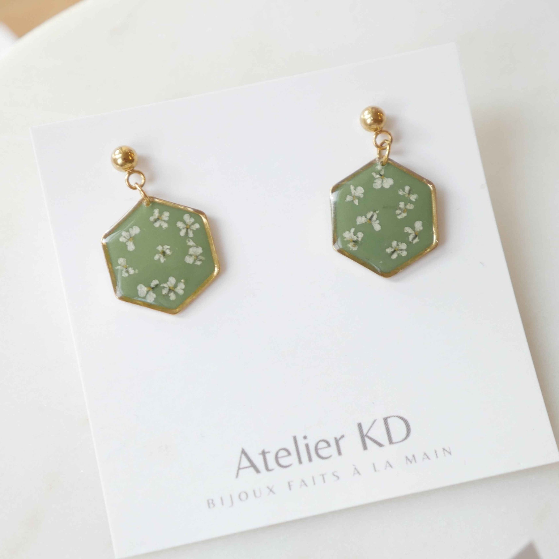 Boucles d'oreilles - Hexa 16mm - Édition spéciale automne 2025