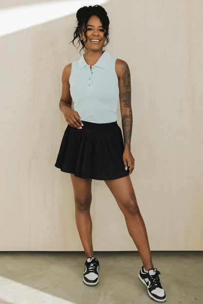 Sleeveless Polo Shirt