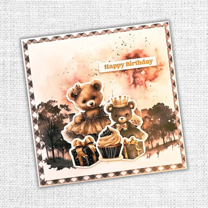 Teddy Celebrates Cut Aparts Paper Pack 31386