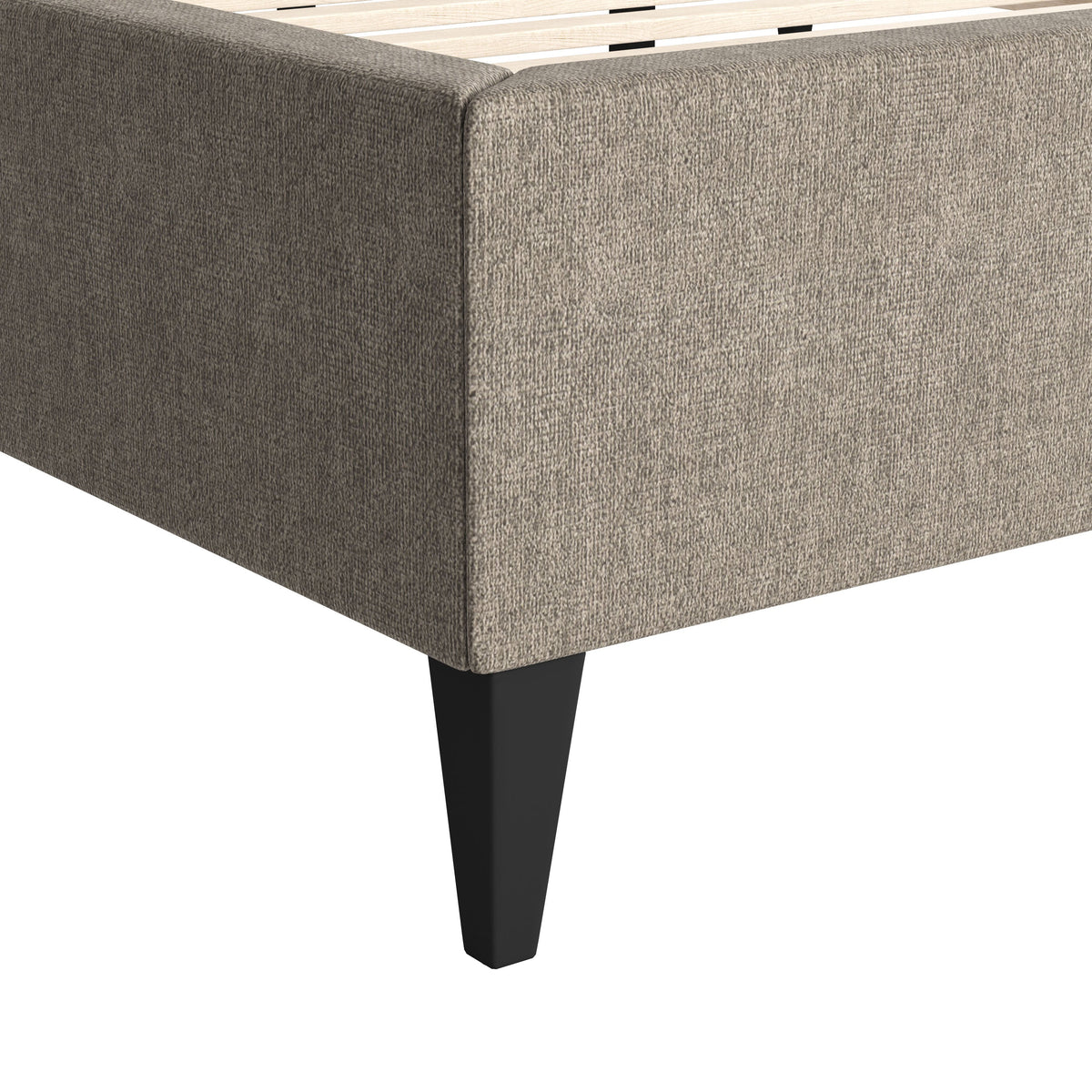 Grove Performance Grade Platform Bed - Taupe