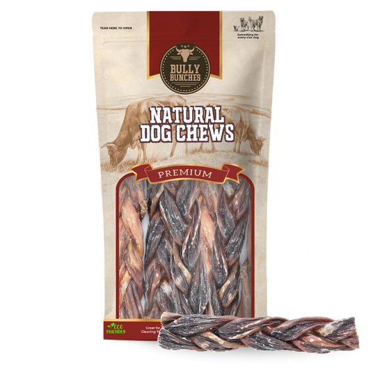 6 Inch Braided Jerky Stick
