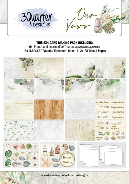 3Quarter Designs - Card Collection - Our Vows