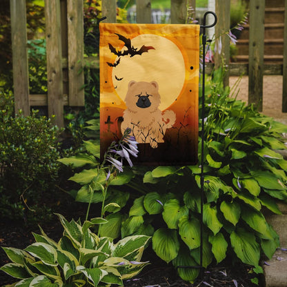 Caroline's Treasures BB4410GF Halloween Chow Chow Cream Garden Size Flag, Small, Multicolor