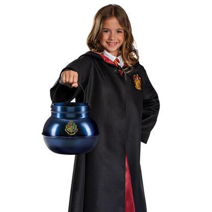 Harry Potter Jumbo Cauldron Treat Pail, Officially Licensed Halloween Costume Accessory Bucket