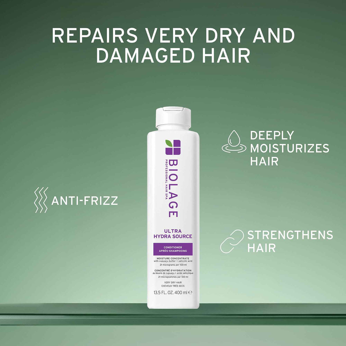 Biolage Conditioner, Ultra HydraSource Conditioning Balm, Hydrating Conditioner for Very Dry Hair, Curly Hair Conditioner, Moisturizes and Softens Hair, Sulfate Free, Silicone Free, Paraben Free, Vegan 🍁 All In One Marketplace Canada