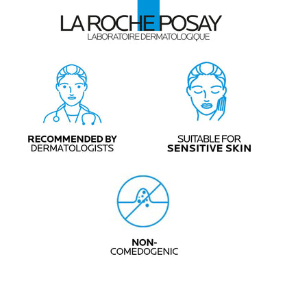 La Roche Posay Toleriane Micellar Water for Reactive Skin, Gently Cleanses & Removes Makeup, Formulated with Glycerin for Hydration, Fragrance-Free & Alcohol-Free, Recommended by Dermatologists, 400ml 🍁 All In One Marketplace Canada