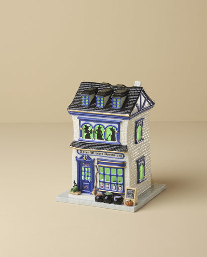 Lenox 899029 Vintage Halloween Apothecary Potion Shop Light-Up Figurine