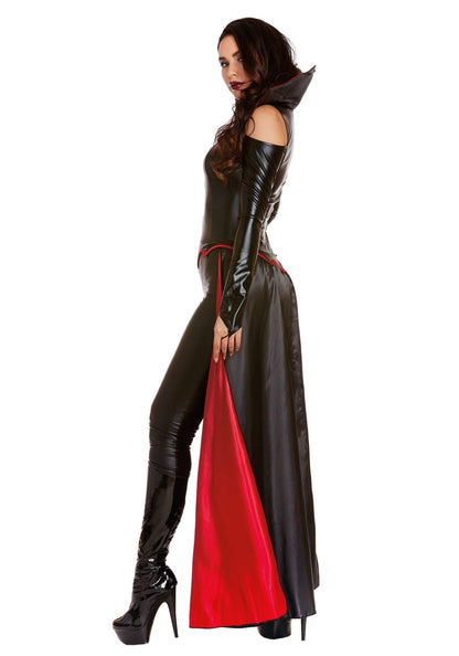 Dreamgirl Adult Vampire Costume for Women, Modern Gothic Female Vampire, Princess of Darkness Halloween Costume Medium