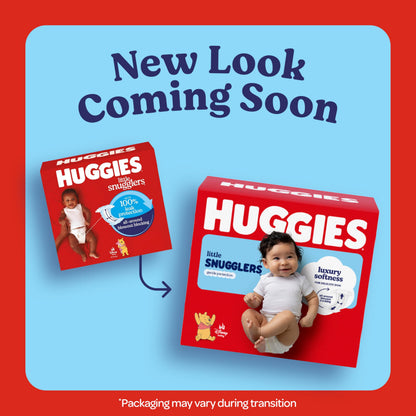 HUGGIES Little Snugglers Diapers, Size 3, 16-28 Lb, 136 Count 🍁 All In One Marketplace Canada