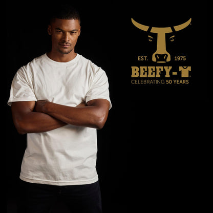 Hanes Mens Men's Beefy Tall Short Sleeve Tee Value Pack (2-Pack) Fashion t Shirts, Black, XX-Large Tall US 🍁 All In One Marketplace Canada