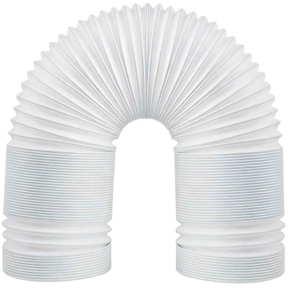 FUBININA 80" Portable Air Conditioner Hose, AC Hose with 5.9" Diameter, Anti-Clockwise Thread AC Exhaust Hose for Portable AC Vent Replacement Tube Compatible with LG Air Conditioner Part 🍁 All In One Marketplace Canada