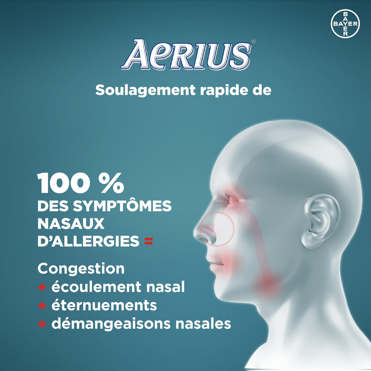 AERIUS Allergy Medicine, Fast Relief, 24-Hour, Non-Drowsy, 15 Symptoms, 24 Tablets 🍁 All In One Marketplace Canada