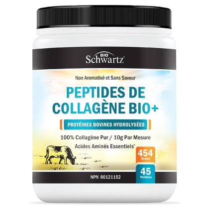 Collagen Peptides Powder | Hydrolyzed Collagen Powder with 18 Essential Amino Acids | Supports Healthy Skin Hair & Nails | Bone & Joint Support | Unflavored, Non GMO, Gluten Free | Easy to Mix | 16 oz 🍁 All In One Marketplace Canada