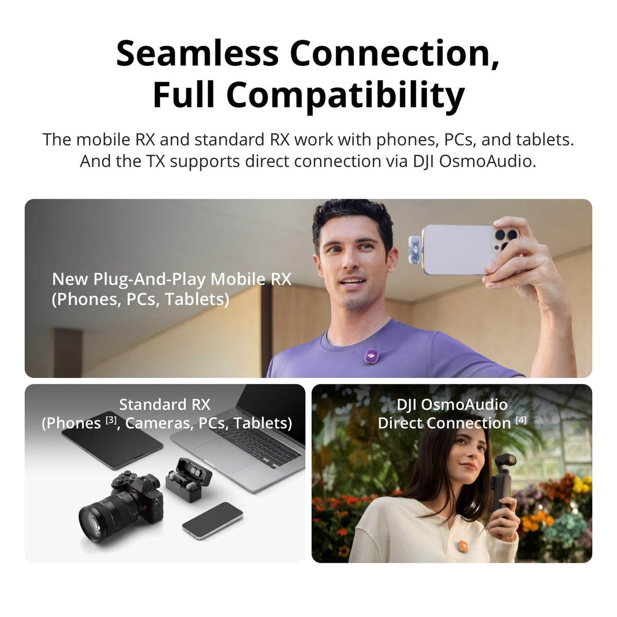DJI Mic Mini 2 Transmitter, Wireless Mini Mic, Vlogging Microphone, Bluetooth Microphone, Ultralight, 8h Operating Time, Power Saving, Noise Cancelling, Streaming 🍁 All In One Marketplace Canada