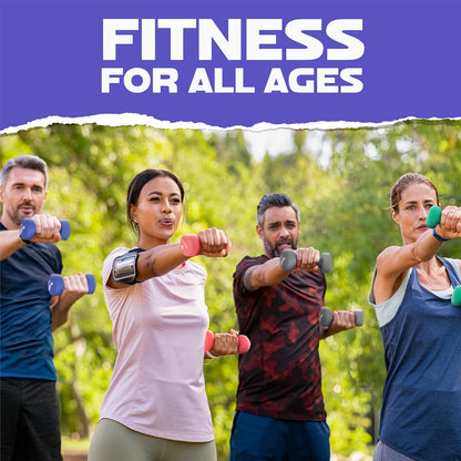 Yes4All Dumbbell Neoprene, poids et haltere, Weight Set, Hand Weights for Women, Dumbbells Pair, Free Weights (M. Purple - 20lbs) 🍁 All In One Marketplace Canada