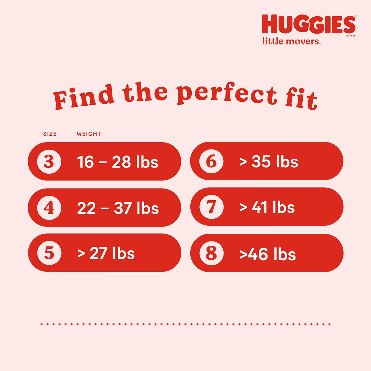 Huggies Size 6 Diapers, Little Movers Baby Diapers, Size 6 (35+ lbs), 50 Count 🍁 All In One Marketplace Canada