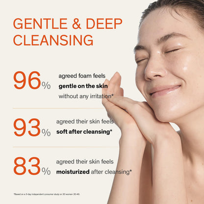 Sulwhasoo Gentle Cleansing Foam – Hydrating Daily Gel-to-Foam Facial Cleanser with Korean Herbal Ingredients | Removes Makeup, Dirt & Impurities, Softens & Refreshes Skin | Korean Skincare Face Wash 🍁 All In One Marketplace Canada