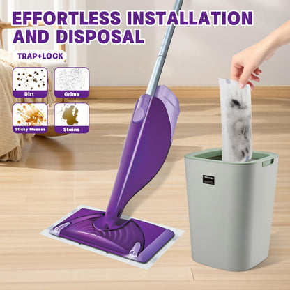 30 Count Disposable Wetjet Pad Refills for Swiffer Wetjet,Spray Wet Pads Refill, Heavy Duty Mop Pad Refills,All Purpose Multi Surface Floor Cleaning 🍁 All In One Marketplace Canada