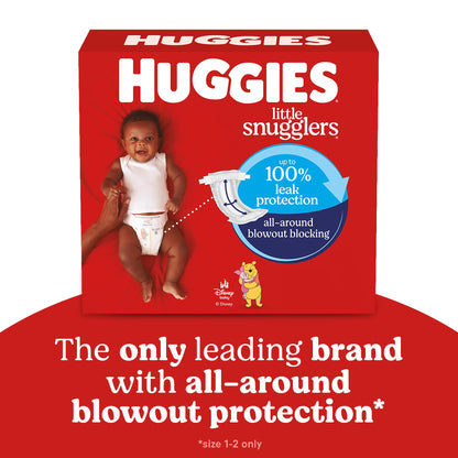 HUGGIES Little Snugglers Diapers, Size 3, 16-28 Lb, 136 Count 🍁 All In One Marketplace Canada