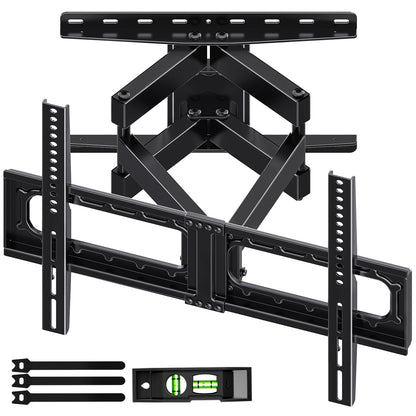 HOME VISION Full Motion TV Wall Mount for Most 32-85 inch TVs up to132 lbs, TV Mount Swivel and Tilt with Dual Articulating Arms, Wall Mount TV Bracket Max VESA 600x400mm, Fits 8" 12" 16" Wood Studs 🍁 All In One Marketplace Canada