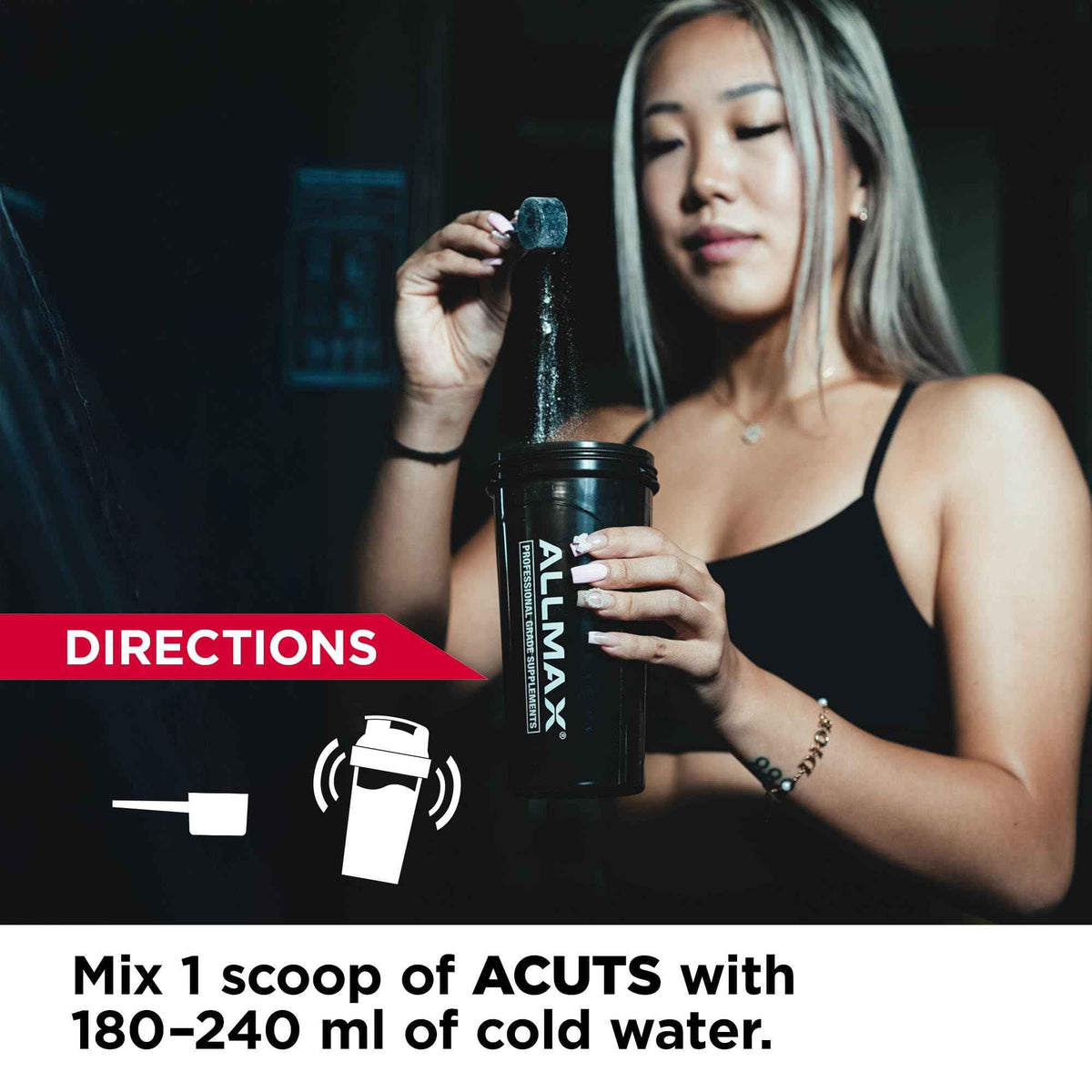 ALLMAX ACUTS Amino Energy Powder with Amino Acids Supplement, Grape, 36 Servings, Caffeine, Green Coffee Extract, 2000 mg Taurine, L-Carnitine, Sugar Free, Gluten & Dye Free, Amino Acid Drink 🍁 All In One Marketplace Canada