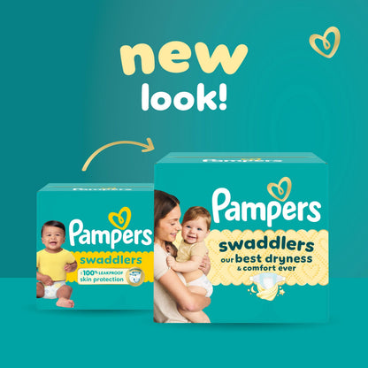 Pampers Swaddlers Diapers, Size 2 (10-22 lbs), 84 Count, Absorbent, Keeps Baby Dry and Comfortable, Skin Safe Disposable Baby Diaper 🍁 All In One Marketplace Canada