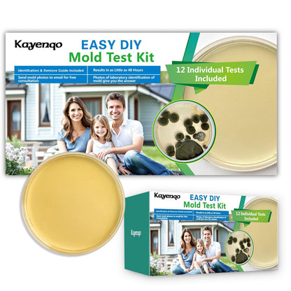 Mold Test Kit for Home - 12 Simple Detection Tests,Test HVAC System,Home Surfaces,& Indoor Air Quality Testing Kits,DIY Mold Detector at Home,Includes Detailed Mold Identification Guide,air Tester 🍁 All In One Marketplace Canada