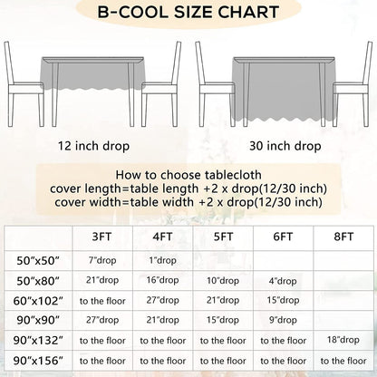 B-COOL Black Sequin Tablecloth Halloween Table Overlays Shimmer Table Cloth 90x90-inch Square Halloween Decoration Popular and Elegant Wedding Tablecloth