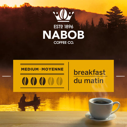 Nabob Breakfast Blend 100% Compostable Pods, 56 Pods 🍁 All In One Marketplace Canada