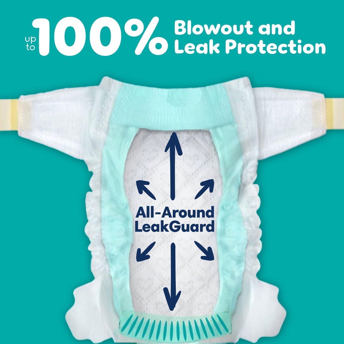 Pampers Swaddlers Diapers, Size S7 (26-50 lbs), 66 Count, Absorbent, Keeps Baby Dry and Comfortable, Skin Safe Disposable Baby Diaper 🍁 All In One Marketplace Canada