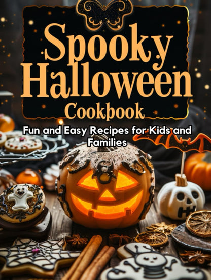 Spooky Halloween Cookbook: Fun and Easy Recipes for Kids and Families: Original dishes, drinks, and desserts with festive decoration, inspired by autumn magic and themed party vibes