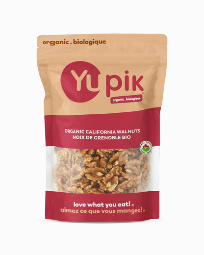 Yupik Organic Raw Walnuts, Halves, 1 kg, Kosher, Gluten-Free, Non-GMO, Vegan, Half Nuts, Unsalted, Unroasted, Source of Omegas, Healthy Snacks, Ideal for Baking & Cooking 🍁 All In One Marketplace Canada