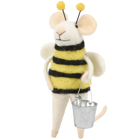 Primitives by Kathy Collectible Critter - Halloween Bee Mouse, Coordinate with Our Other Collectible Critters/Figurines for a Delightful/Seasonal Display