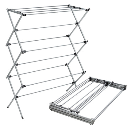 Honey-Can-Do Oversize Collapsible Clothes Drying Rack DRY-09066 Silver, 50 lbs 🍁 All In One Marketplace Canada