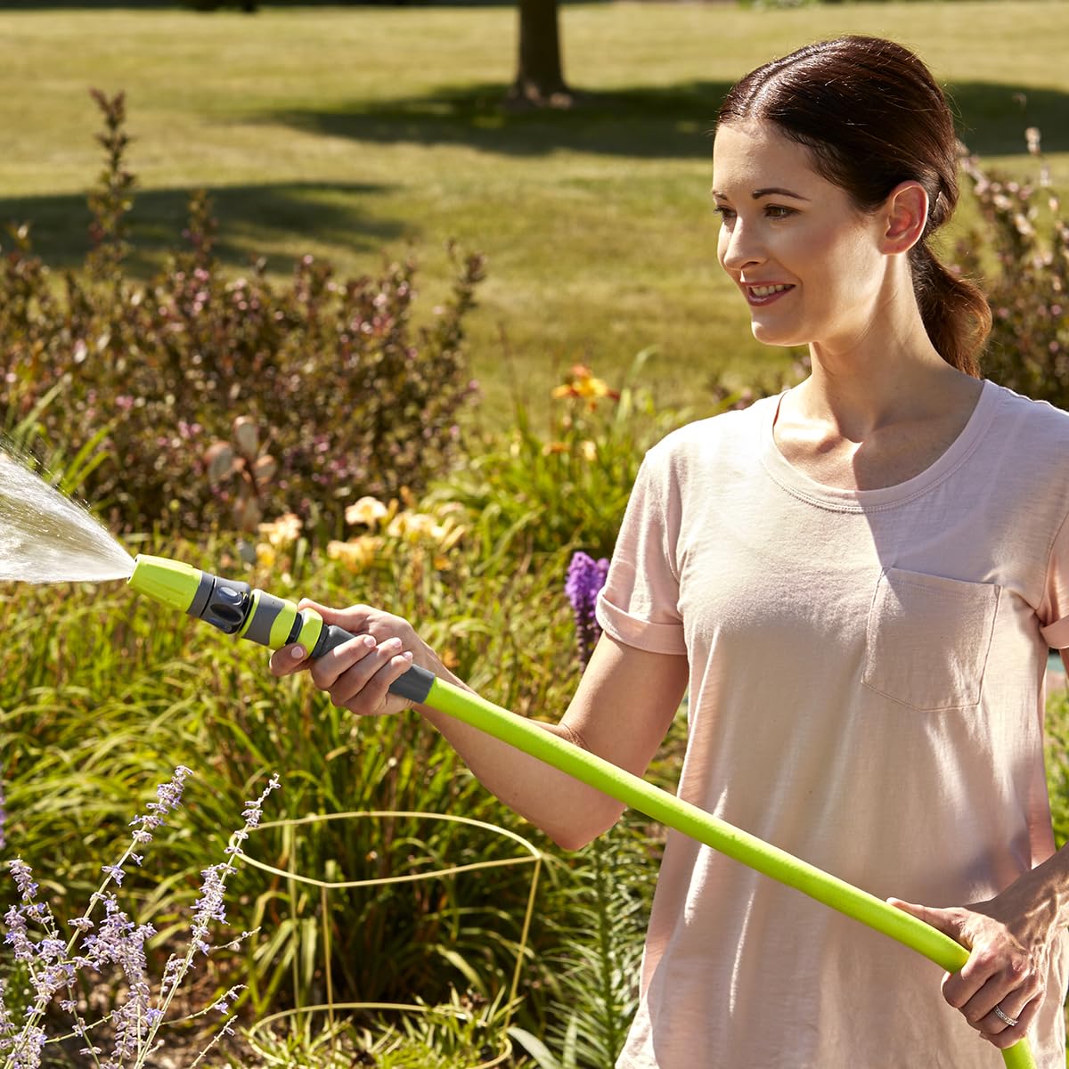 Flexzilla Garden Lead-in Hose, 5/8 in. x 15 ft., Heavy Duty, Lightweight, Drinking Water Safe - HFZG515YW-E 🍁 All In One Marketplace Canada