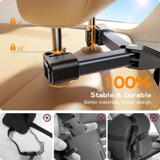 TAZENI Baby Car Mirror for Never Shake Newborn Essentials Baby Mirror for Car Seat Rear Facing Hook Clip Design 360° Adjustable Easy Install Back Seat Mirror for Baby Clear View ShatterProof 🍁 All In One Marketplace Canada