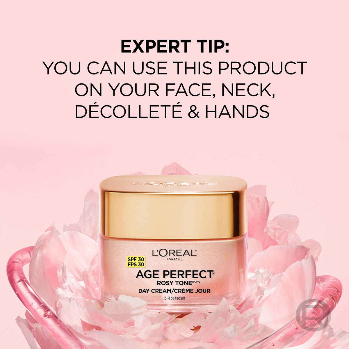 L’Oréal Paris Age Perfect Rosy Tone SPF 30 Moisturizer, with Imperial Peony Extract, For Mature Skin, Skincare, 50 ml 🍁 All In One Marketplace Canada
