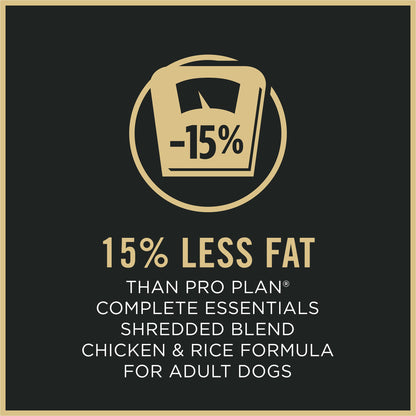 Purina Pro Plan Weight Management Dry Dog Food, Shredded Blend Chicken - 15.4 kg Bag 🍁 All In One Marketplace Canada