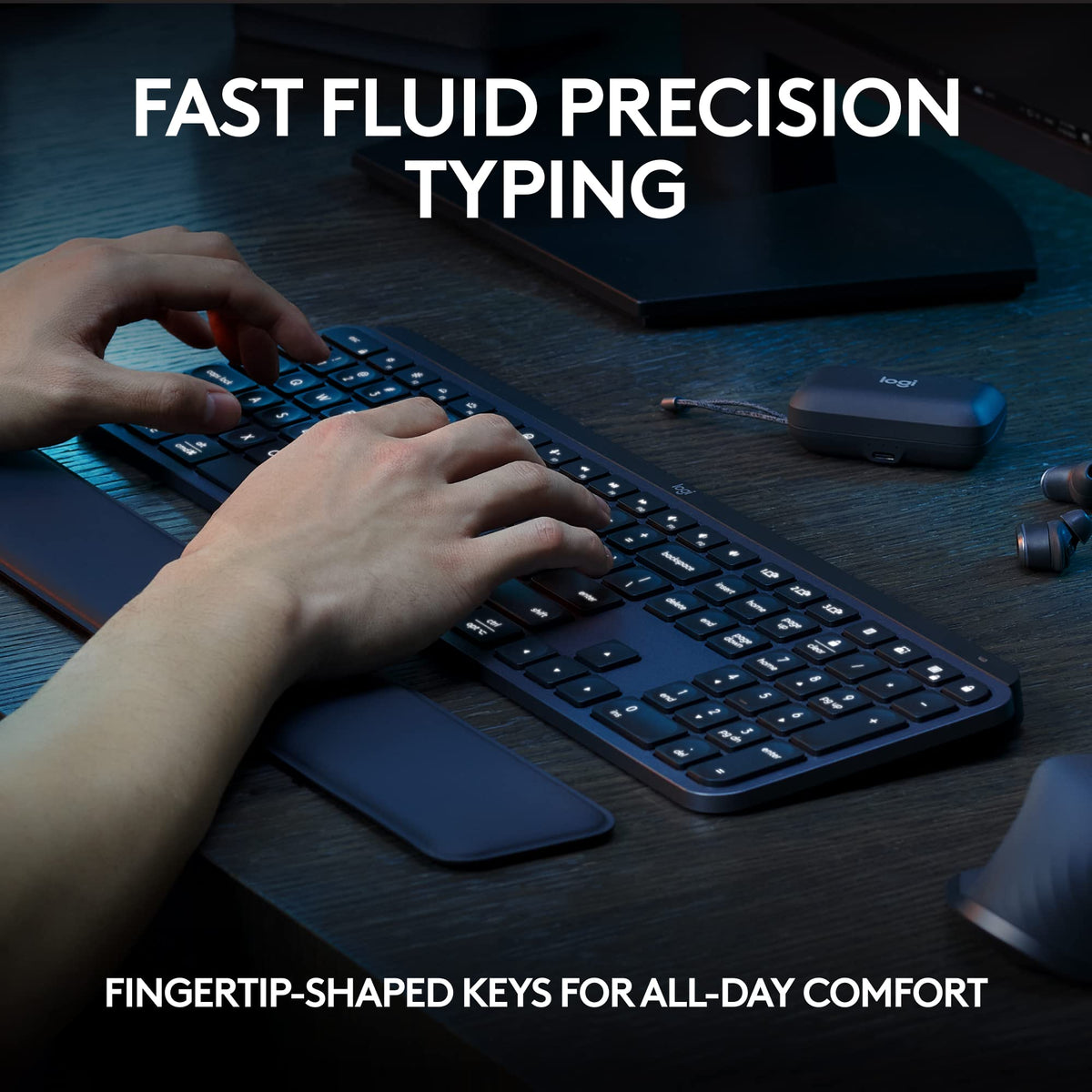 Logitech MX Keys S Wireless Keyboard, Low Profile, Fluid Precise Quiet Typing, Programmable Keys, Backlighting, Bluetooth, USB C Rechargeable, for Windows PC, Linux, Chrome, Mac - Graphite 🍁 All In One Marketplace Canada