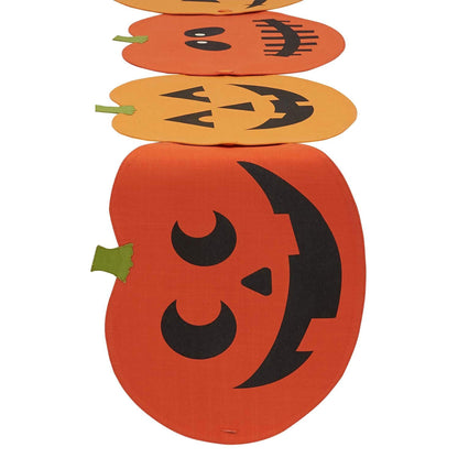 DII Jack O' Lantern Halloween Placemat Table Runner (Set of 4)