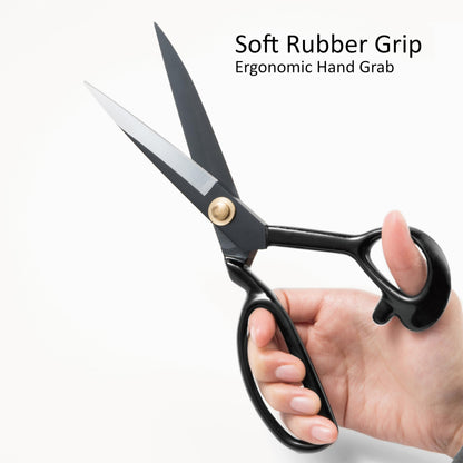 Fabric Scissors Professional 10 inch Heavy-Duty Sewing-Scissors for Leather Industrial Strength High Carbon Steel Tailor-Shears Dressmaking Tailoring Home Office Artists Students 🍁 All In One Marketplace Canada