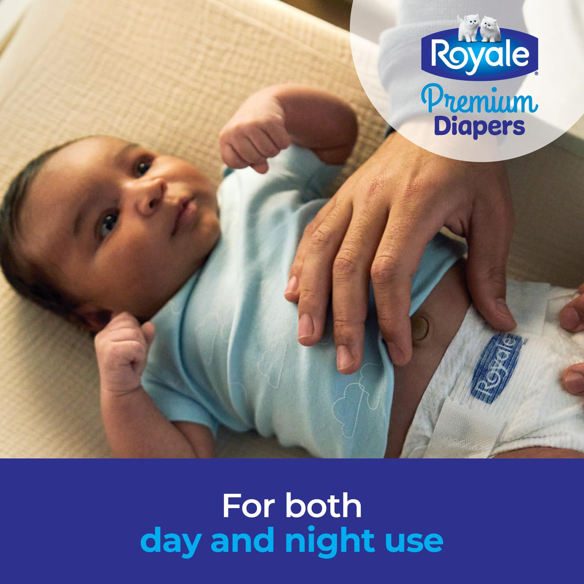 Royale Premium Diapers, Size NB (Up to 10 lb), 84 Count, Disposable Baby Diapers 🍁 All In One Marketplace Canada