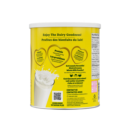 NIDO Whole Milk Powder, Rich & Creamy Powdered Milk, High in Calcium & Vitamin D, Source of Protein, No Artificial Colours or Flavours, No Added Sweeteners, 800 g 🍁 All In One Marketplace Canada