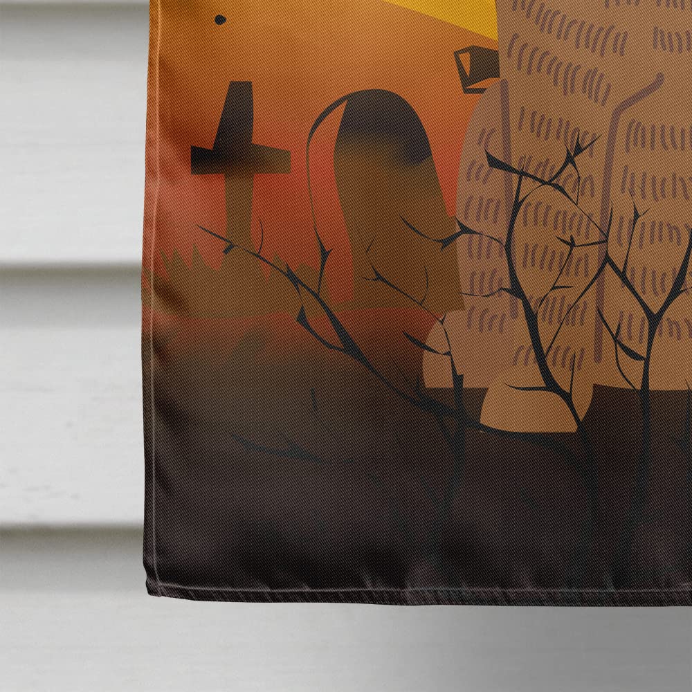Caroline's Treasures BB4281CHF Halloween Mastiff Brindle Canvas House Size Flag, Large, Multicolor