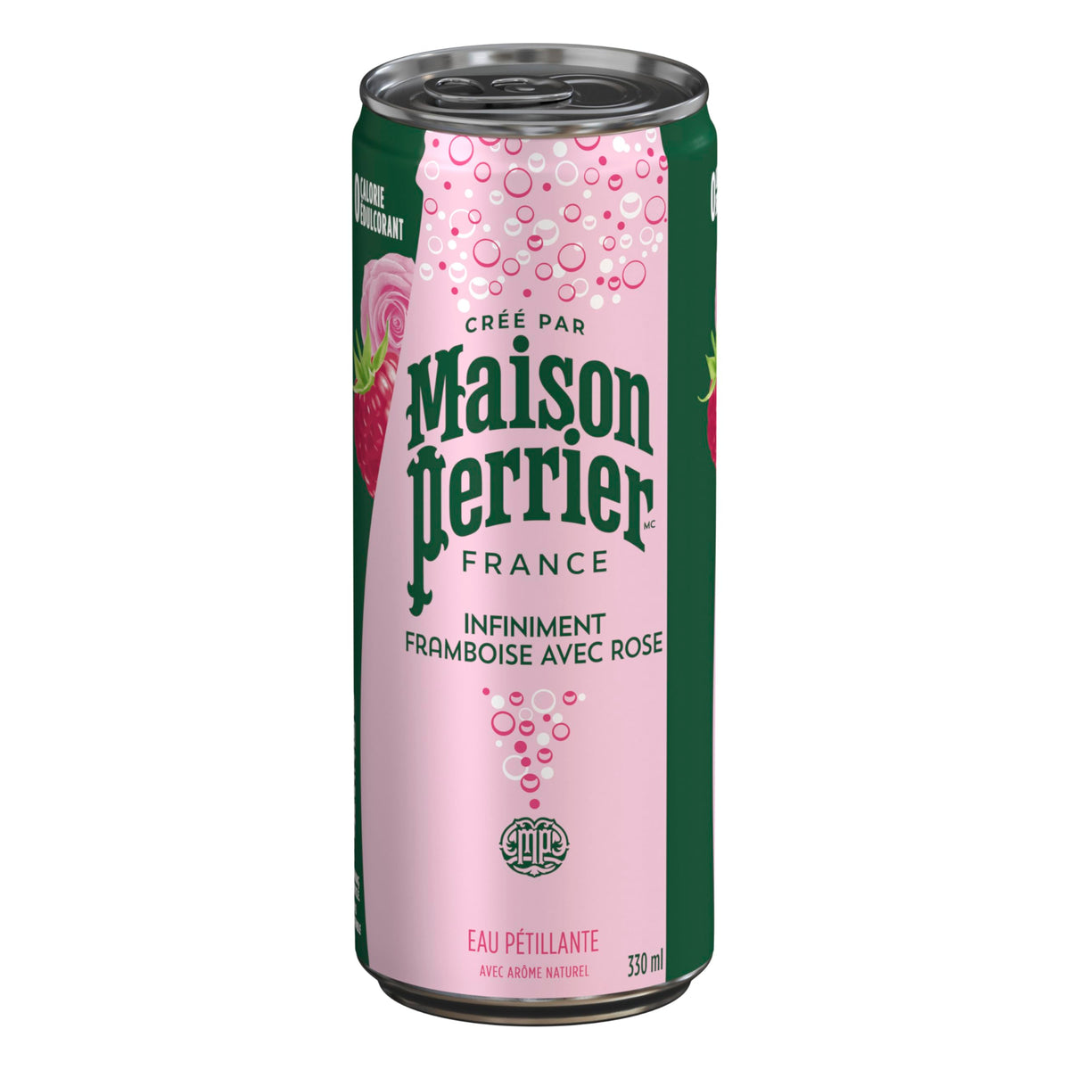 Maison Perrier Forever Raspberry Rose, Sparkling Water Beverage, 24 x 330ml 🍁 All In One Marketplace Canada