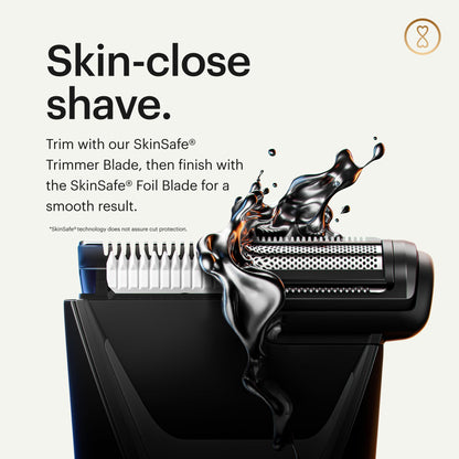 MANSCAPED® The Lawn Mower® 5.0 ULTRA Groin & Body Hair Trimmer – Dual-Head SkinSafe® Trimmer & Foil Blades, Waterproof Wet/Dry Groomer, USB-C Rechargeable with Travel Case, Men’s Ball Shaver, Black 🍁 All In One Marketplace Canada